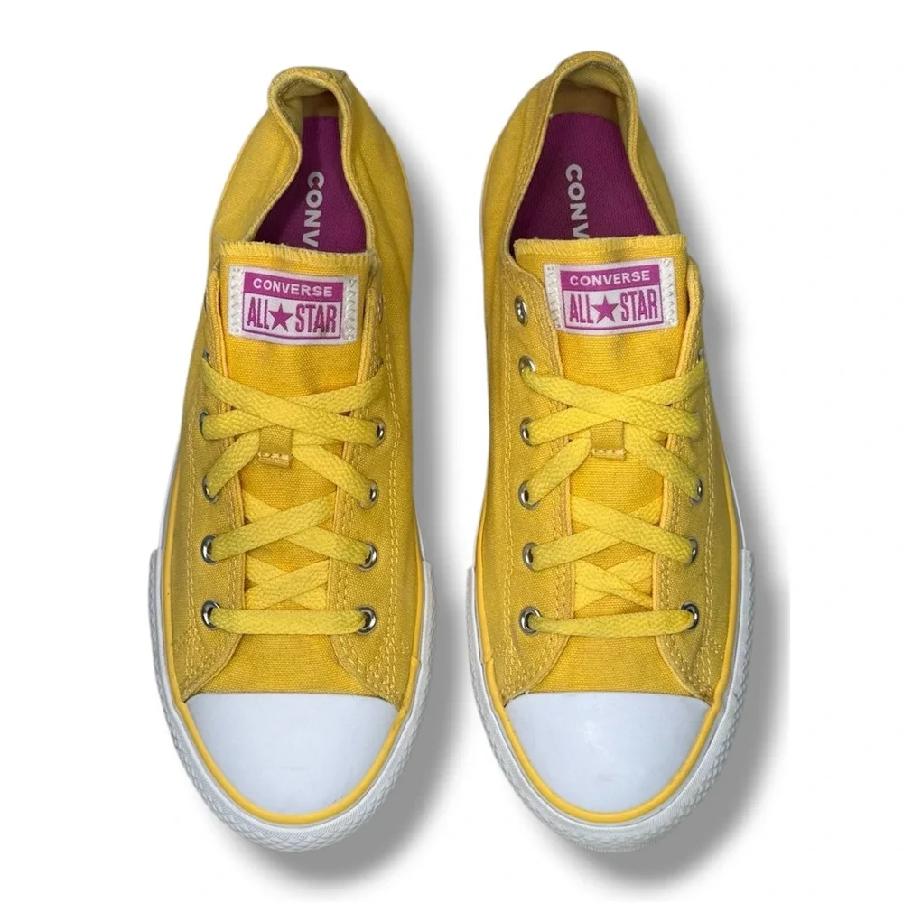 Converse Chuck Taylor All Star Youth 6‎ Eva Platform Yellow Platform Sneakers